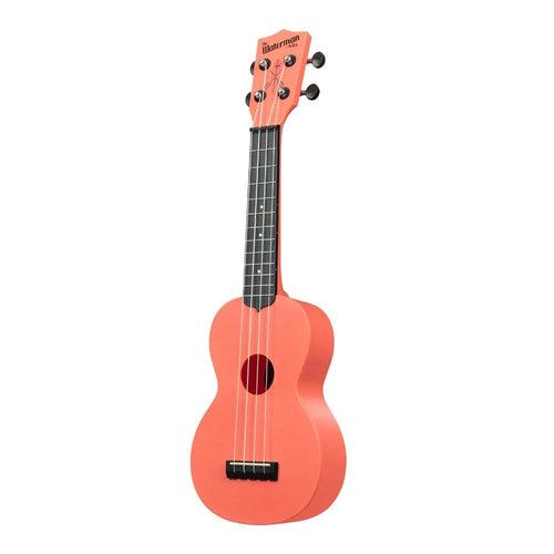 Kala KA-WMS-PK-S Waterman Soprano Ukulele with Bag - Pink Dusk