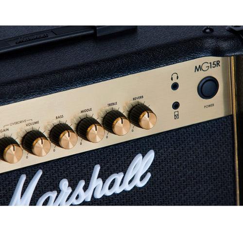 Marshall MG-15GR Gold Series 15-Watts Combo Guitar Amplifier with Reverb - Open Box
