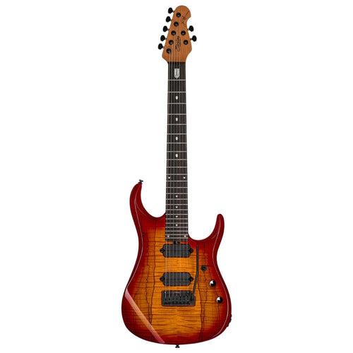 Sterling by Music Man JP150DQM Quilted Maple 7 Strings Electric Guitars with Gigbag