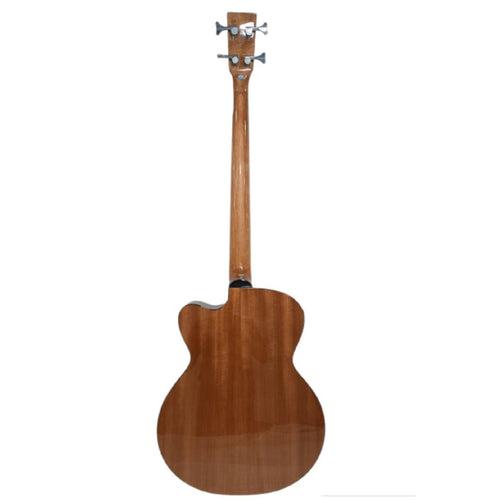 Vault EB40CE 4 String Solid Top Acoustic Electric Bass With EQ and Padded Gigbag - Open Box