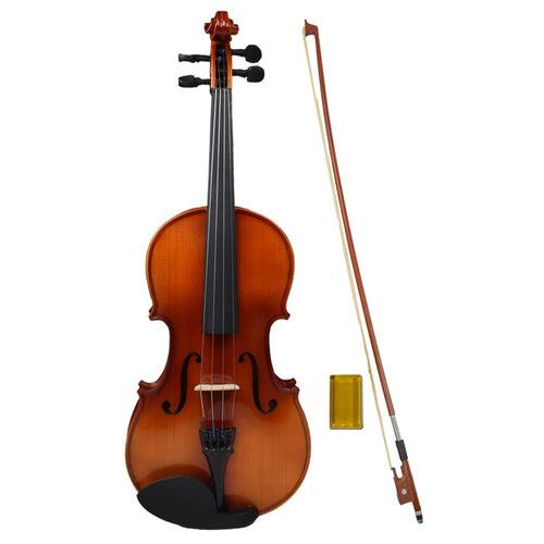 Vault Fiddler 4/4 Violin with Bow, Rosin & Case (Outfit) - Open Box