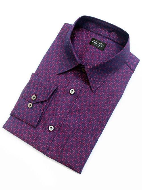 Ceremonial Collection Purple Luxury Shirt