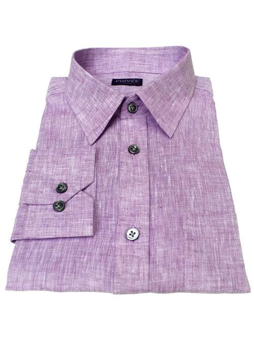 Lavender Linen Shirt