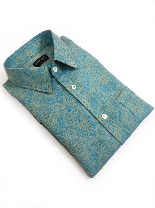 Heritage Collection - Teal Designer Shirt