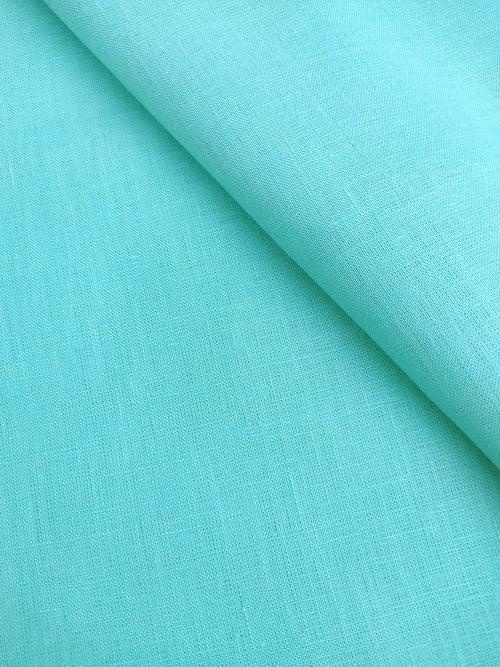 Turquoise Linen Shirt  (Made-to-Order)