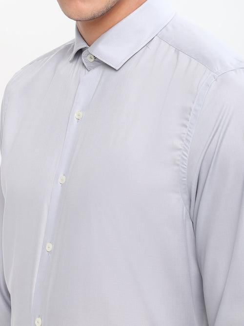 GREY FORMAL SHIRT