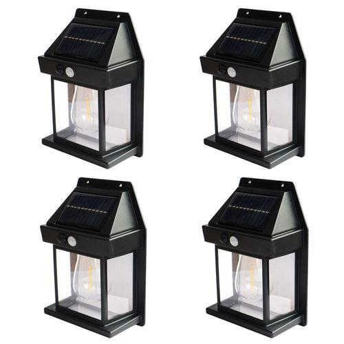 TrustBasket Solar Light Outdoor for wall, Wireless Garden Lights Outdoor Waterproof