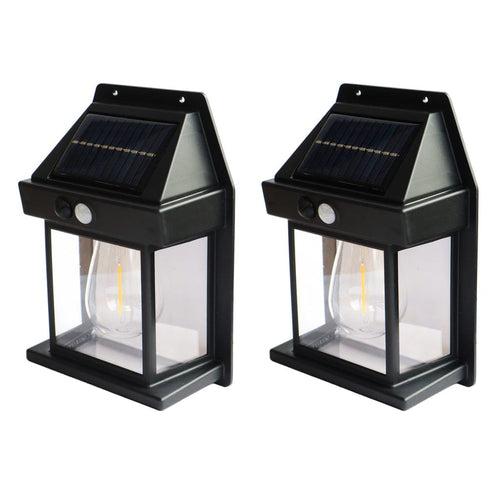 TrustBasket Solar Light Outdoor for wall, Wireless Garden Lights Outdoor Waterproof