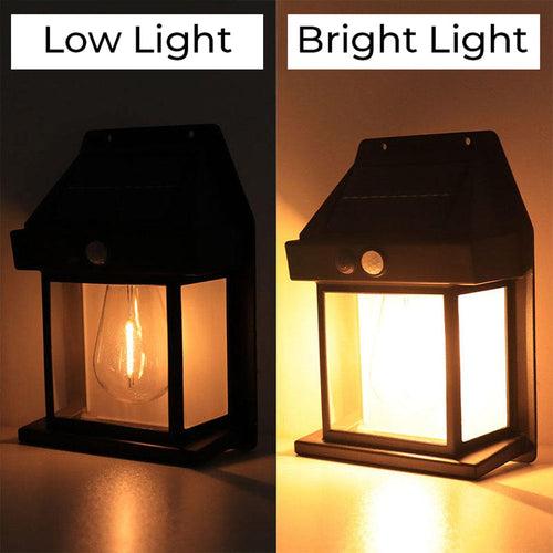 TrustBasket Solar Light Outdoor for wall, Wireless Garden Lights Outdoor Waterproof