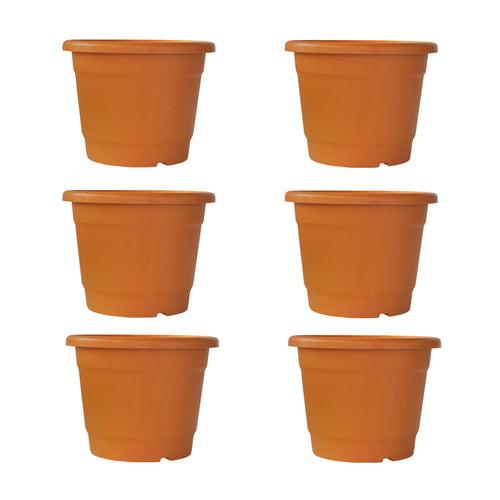 Bhuvi Round Plastic pots 12