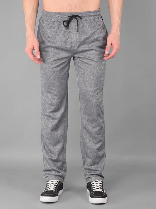 COBB DARK GREY PRINTED REGULAR FIT SUMMER LOWER