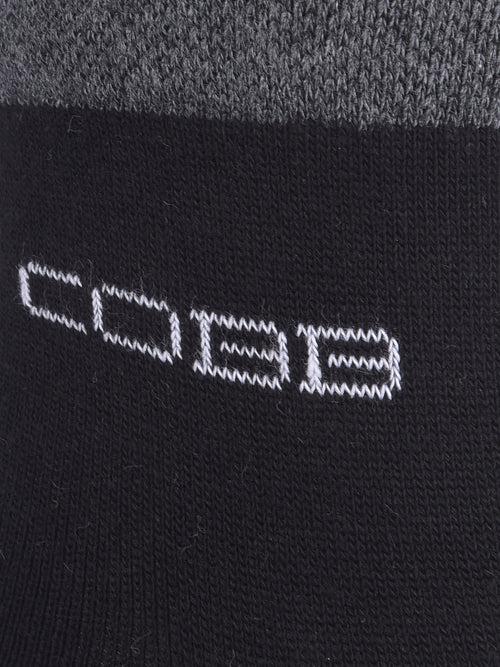 COBB BLACK ANKLE-LENGTH SOCKS