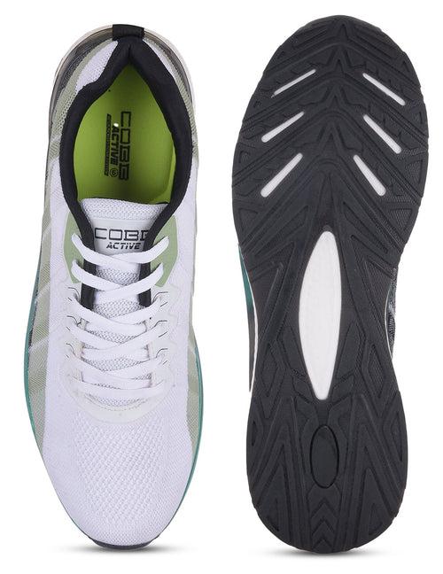 COBB ULTRA GO PISTA WHITE MEN'S RUNNING SHOES