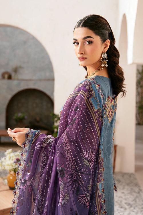 Ramsha Rangoon Chiffon Formals – D-1202