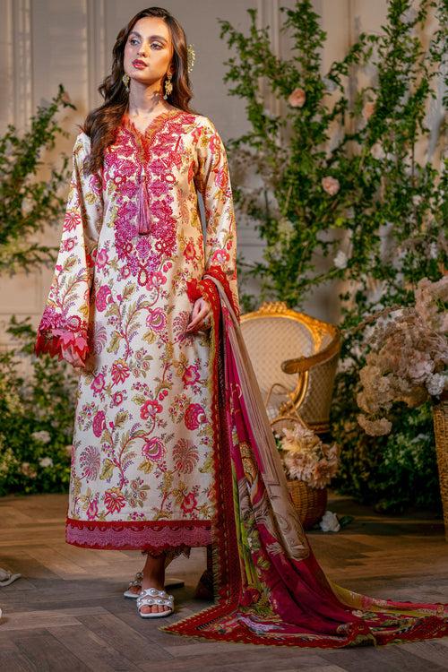 Jade Flora 3PC Lawn Collection – 20488