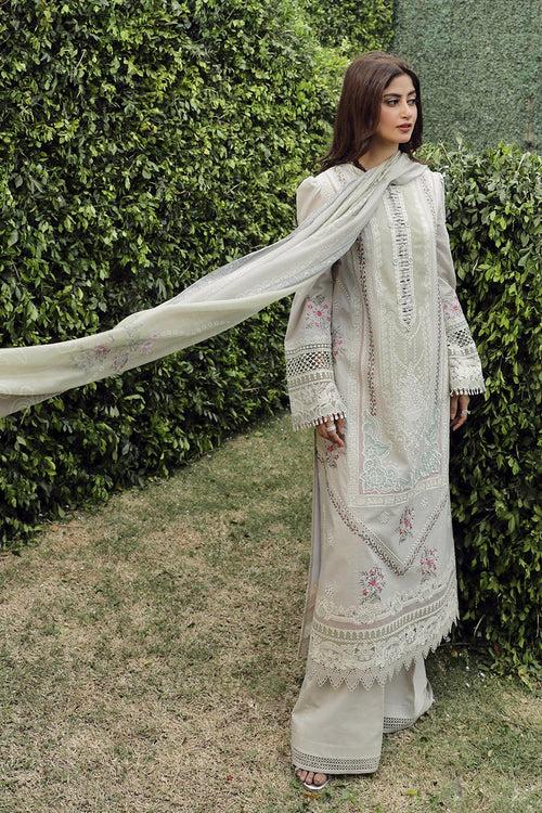 Qalamkar X Sajal Ali Luxury Festive Lawn – PS-11  RINNAH
