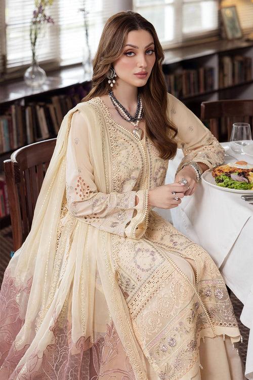 Nureh Mademoiselle Embroidered Swiss Voil Lawn Collection – NE-85