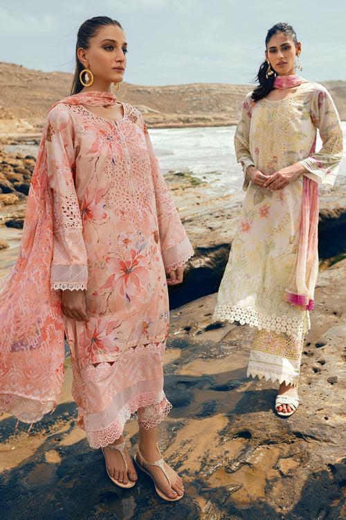 Nureh Gardenia Chikankari Lawn Collection – NSG -153