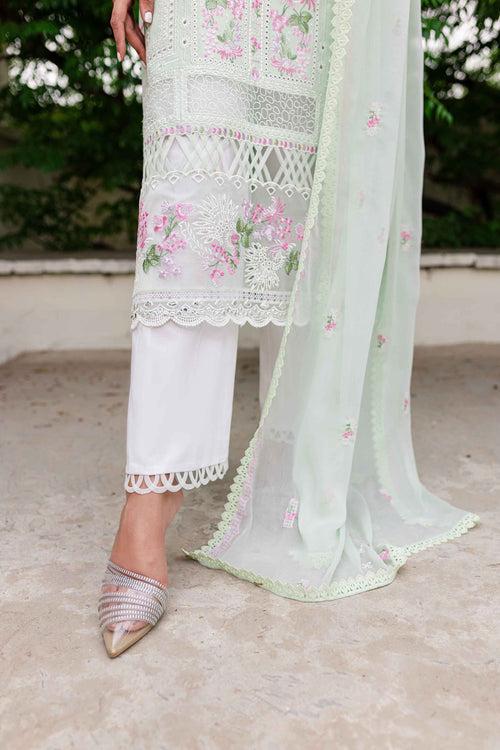 Sable Vogue Shiree Lawn Collection – Mint Garden