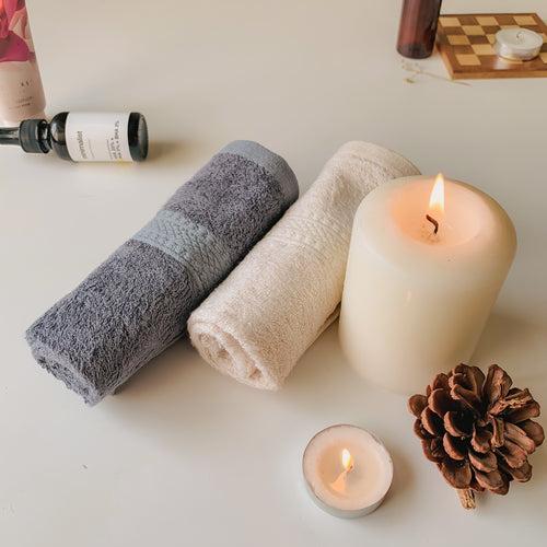 Bamboo Towel | Ultra Soft Face Towels | Pack of 2