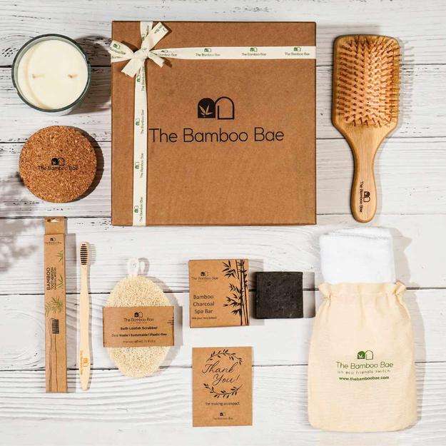 Mother's Day Gift Hamper | Women's Day Eco Friendly and Bamboo Products Combo | Sustainable Gifts for HER