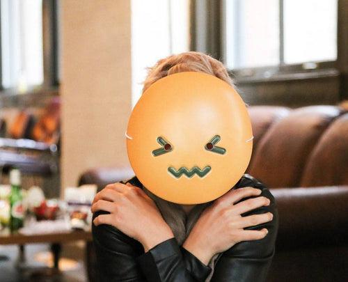 Confounded Emoji Mask