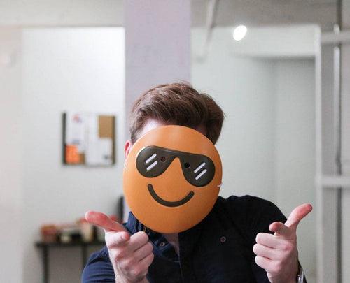 Cool Guy Emoji Mask