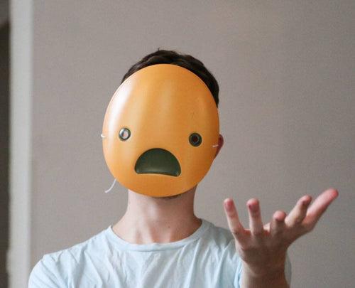 Shocked Emoji Mask