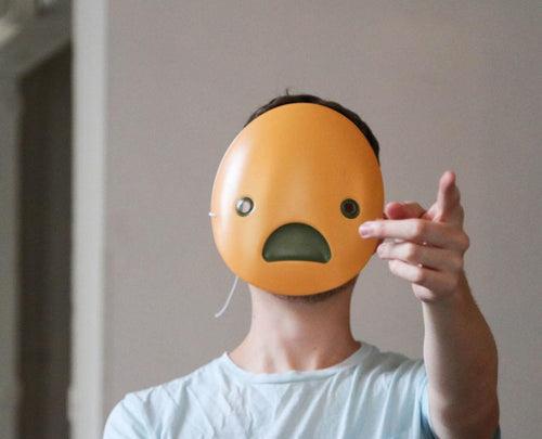 Shocked Emoji Mask