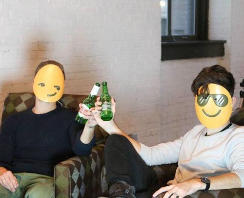 Sly Guy Emoji Mask