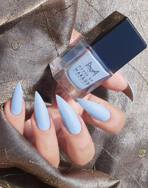 MATTE NAIL LACQUER - BLUE CHALCEDONY