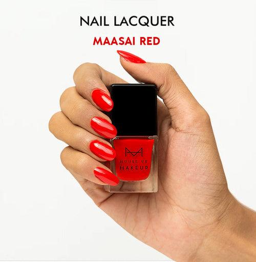 Gel Nail Lacquer - MAASAI RED