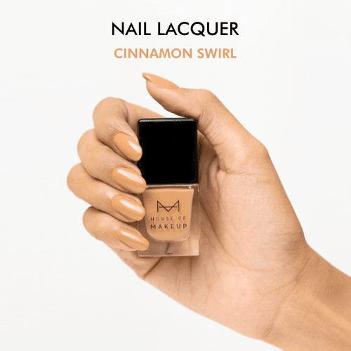 Gel Nail Lacquer - CINNAMON SWIRL