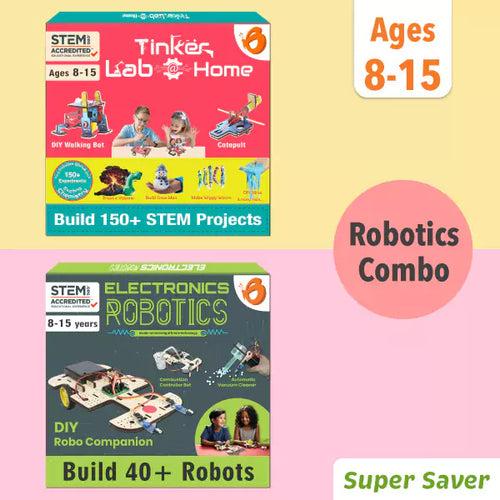 LabRover Combo 200: ExperimentX Robotics + Chemistry Set | Ages 8-15yrs