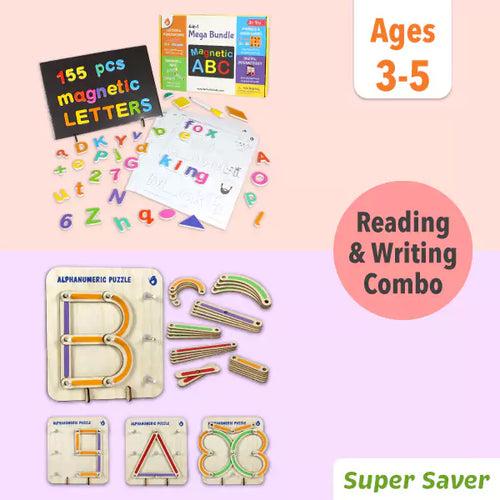 Duo Magnetic + Wooden Alphabets | Ages 3-5