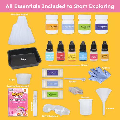 Girls Chemistry Science Kit | Ages 4-8