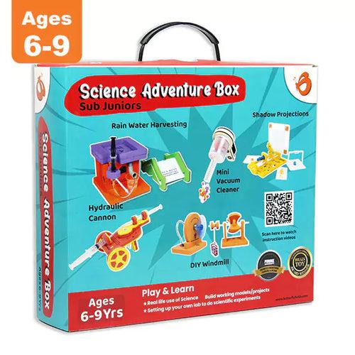 5-in-1 DIY Science Adventure Box | 6- 9 yrs