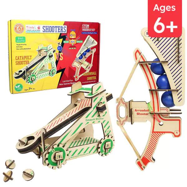 2in1 Da Vinci DIY Shooters | 6-8 yrs