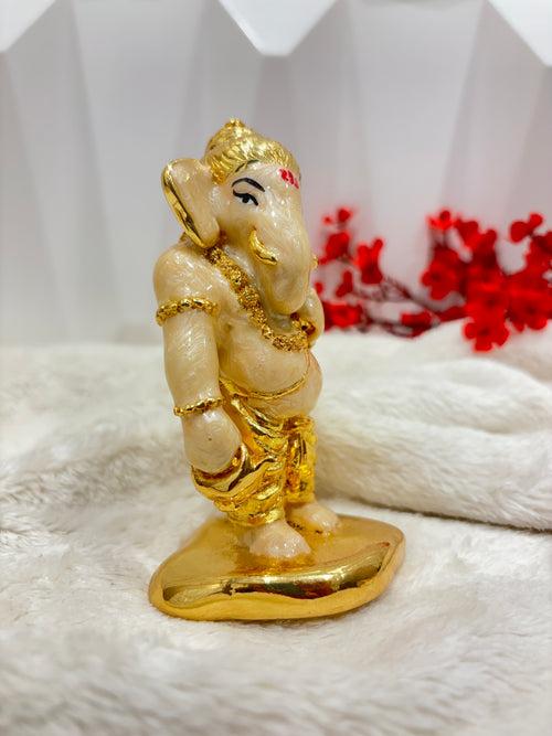 999 Gold Plated Lord Ganesha Made With Resin