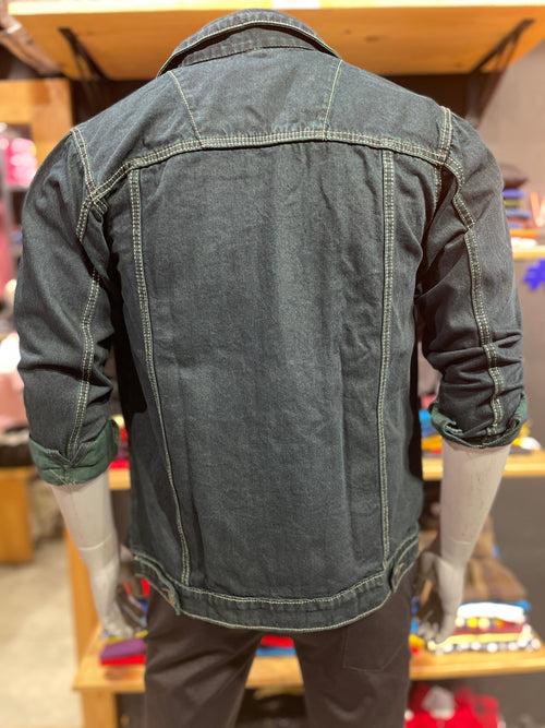 Greenish Denim Jacket