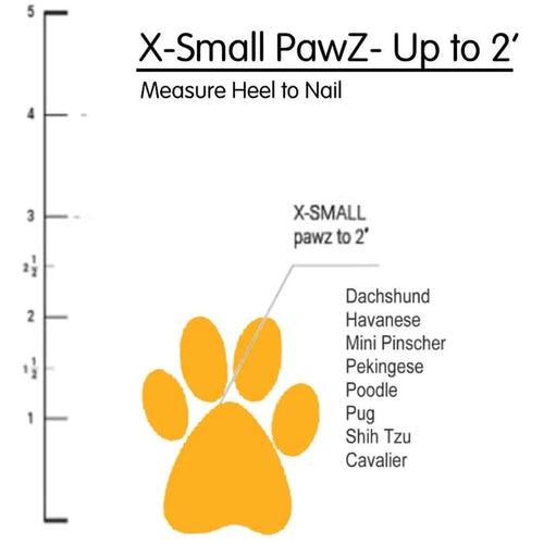 Pawz Waterproof Dog Boots - Extra Small - Orange