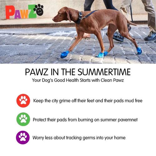 Pawz Waterproof Dog Boots - Extra Small - Orange