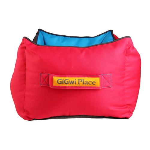 Gigwi Red & Blue Canvas TPR Soft Bed