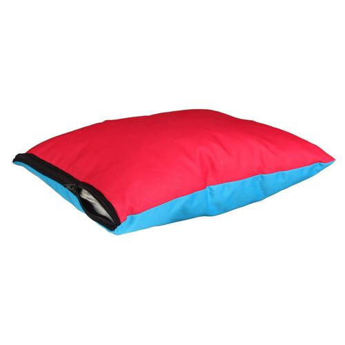 Gigwi Red & Blue Canvas TPR Soft Bed