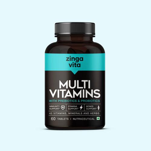 Multivitamins with Prebiotics & Probiotics