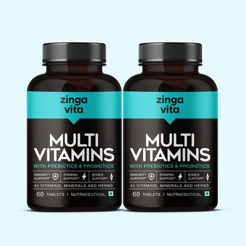 Multivitamins with Prebiotics & Probiotics