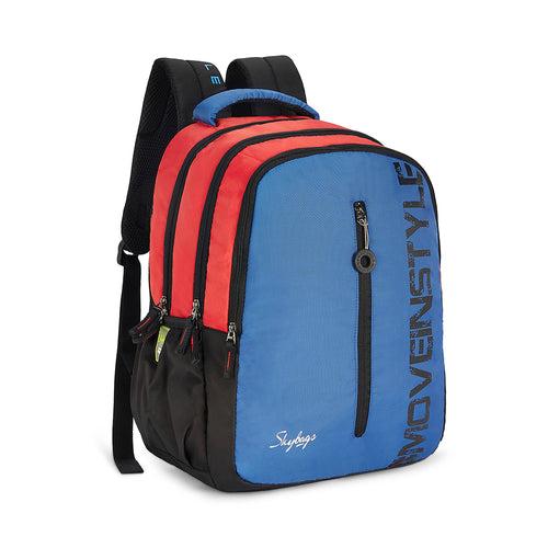 Skybags New Neon 22 "08 School Backpack Blue"