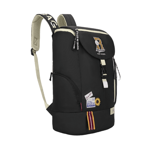 Archies College Backpack 02 (E) Black
