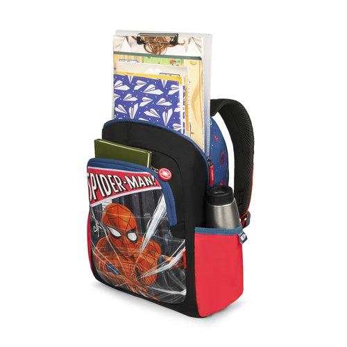 Skybags Spiderman Champ  01 Sc Bp Black And Blue