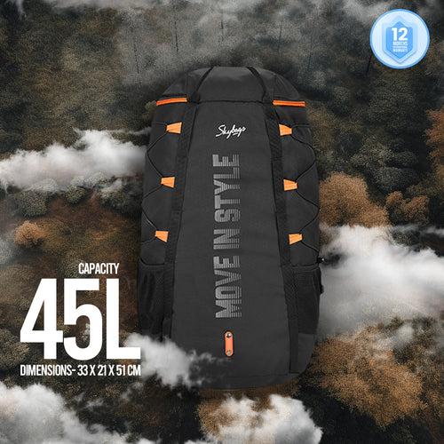 Skybags Hawk "01 Rucksack 45L" Black